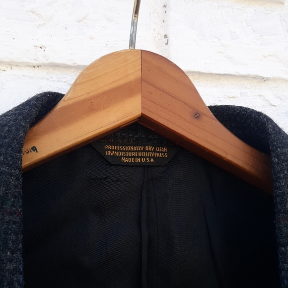 Adams Row Wool Tweed Sport Coat size 42R - Picture 2 of 9
